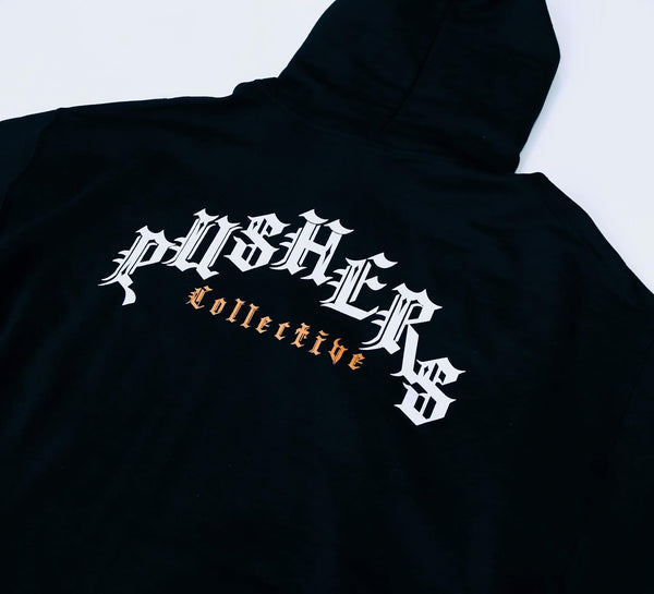 Pushers Collective Old English Hoodie