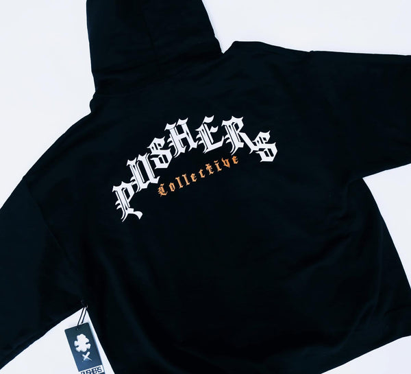 Pushers Collective Old English Hoodie