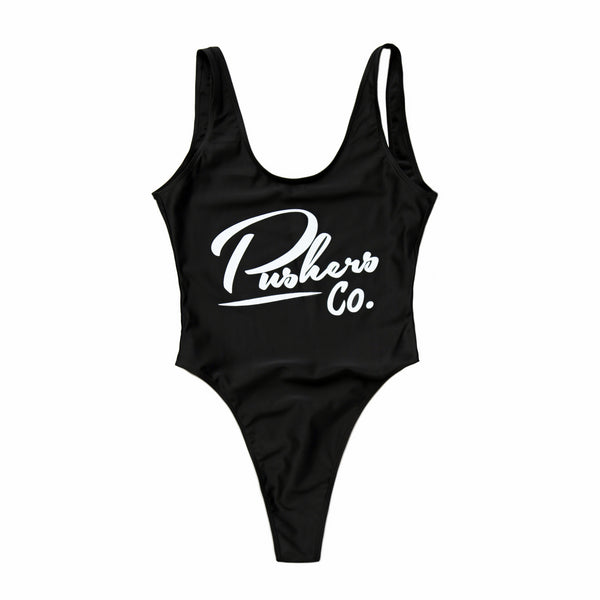 Women's Pushers Bodysuit Black
