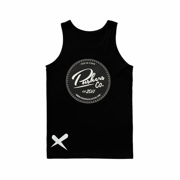 Pushers Tank Top Black